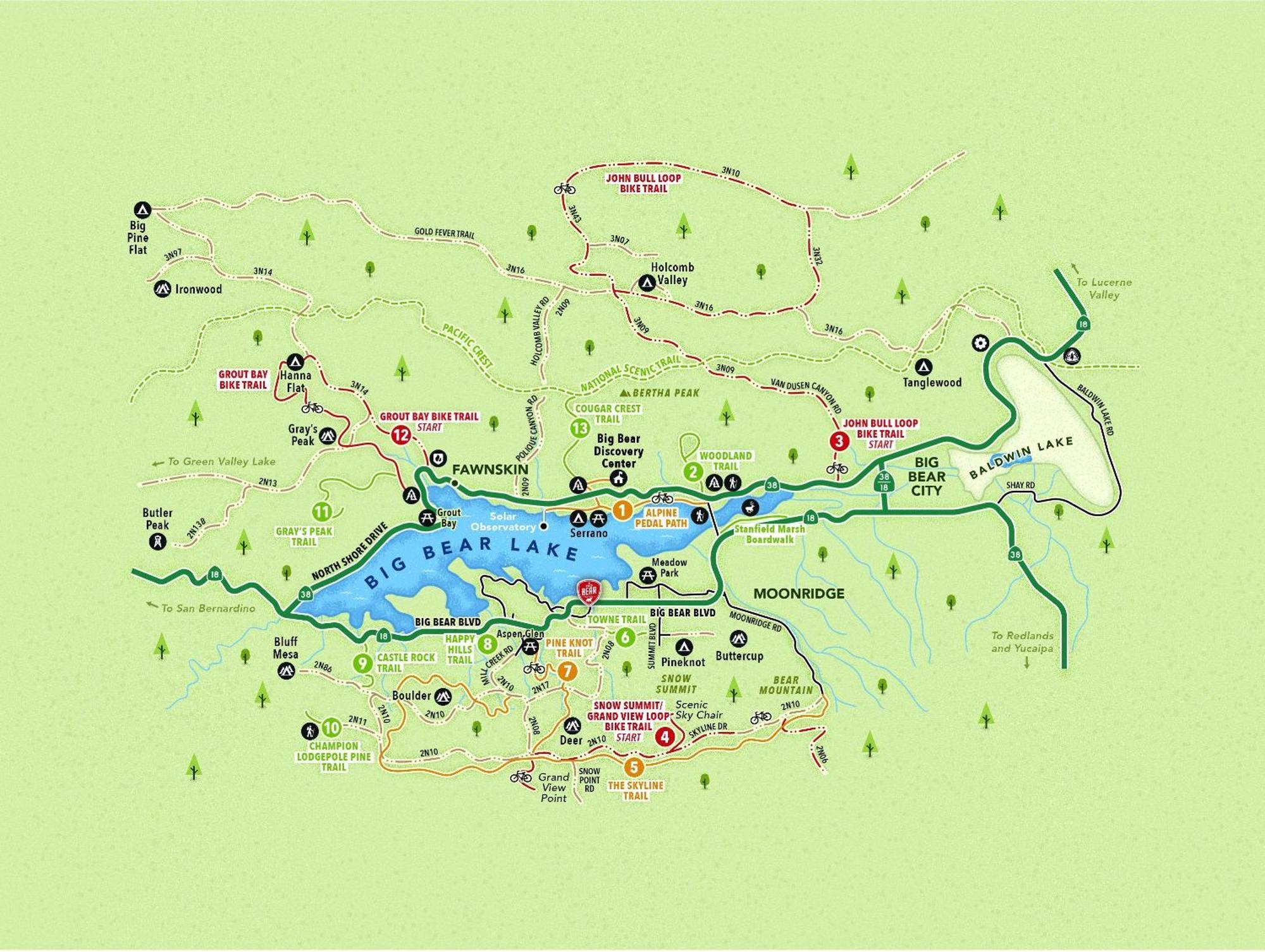 Villa The Nest On Towne Trail - Hot Tub, Bbq, Fire Pit Big Bear Lake Exterior foto
